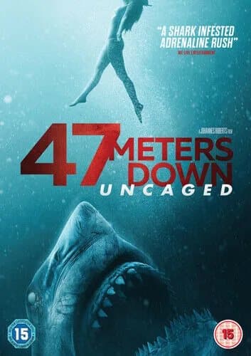 47 Metres Down: Uncaged DVD (2020) Sophie N?lisse, Roberts (DIR) Cert 15 Region 2