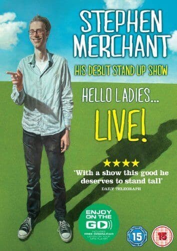 Stephen Merchant: Hello Ladies - Live 2011 DVD (2011) Stephen Merchant Cert 15 Region 2