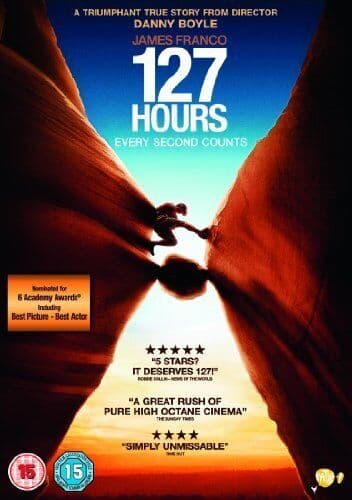 127 Hours DVD (2011) James Franco, Boyle (DIR) Cert 15 Region 2