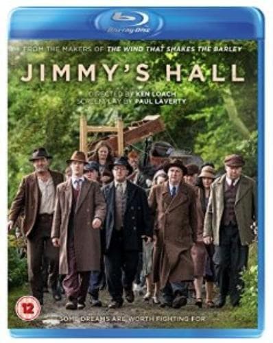 Jimmy’s Hall DVD (2014) Barry Ward, Loach (DIR) Cert 12 Region 2