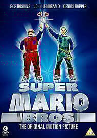 Super Mario Bros: The Motion Picture DVD (2014) Bob Hoskins, Morton (DIR) Cert Region 2