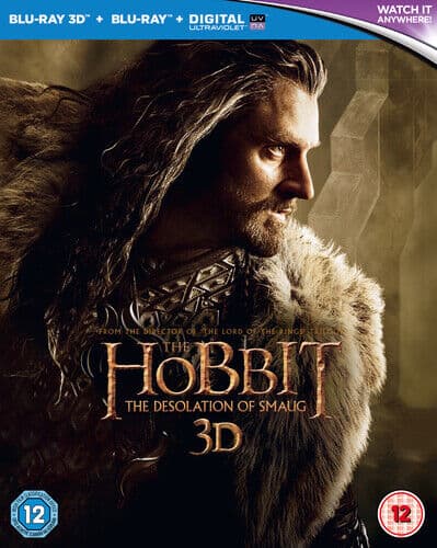 The Hobbit: The Desolation of Smaug DVD (2014) Martin Freeman, Jackson (DIR) Region 2