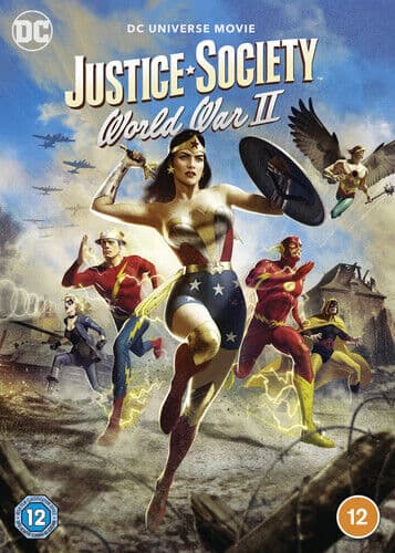 Justice Society: World War II DVD (2021) Jeff Wamester Cert 12 Region 2
