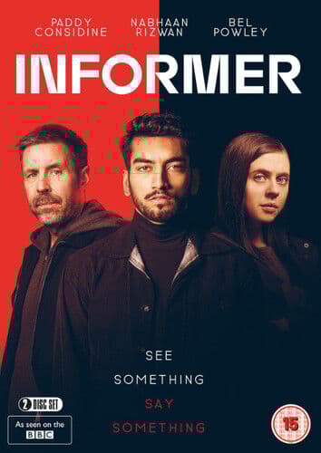 Informer DVD (2018) Paddy Considine Cert 15 2 Discs Region 2
