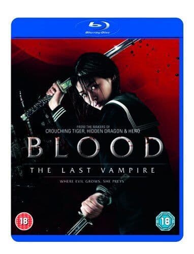 Blood - The Last Vampire DVD (2009) Gianna Jun, Nahon (DIR) Cert 18 Region 2