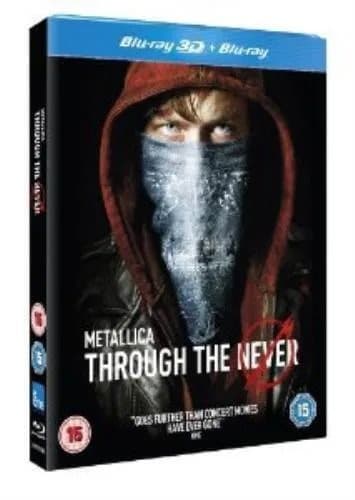 Metallica: Through the Never DVD (2014) Dane DeHaan, Antal (DIR) Cert 15 Region 2