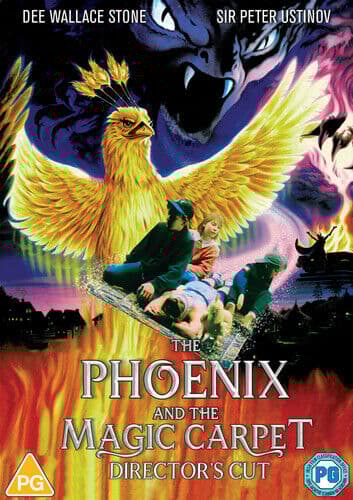 The Phoenix and the Magic Carpet DVD (2021) Dee Wallace, Perisic (DIR) Cert PG Region 2