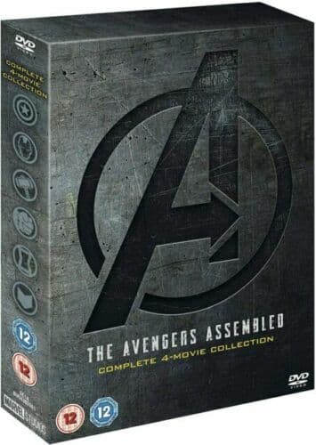 Avengers: 4-movie Collection DVD (2019) Robert Downey Jr, Whedon (DIR) Cert 12 Region 2
