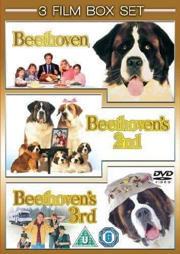 Beethoven/Beethovens 2nd/Beethovens 3rd DVD Region 2 CDON