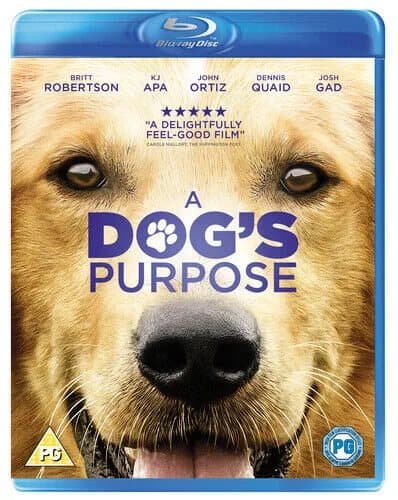 A Dog’s Purpose DVD (2017) Britt Robertson, Hallstr?m (DIR) Cert PG Region 2