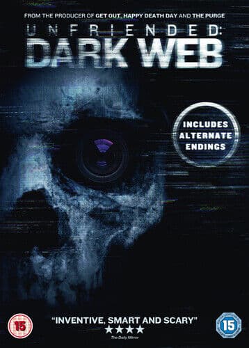 Unfriended - Dark Web DVD (2018) Rebecca Rittenhouse, Susco (DIR) Cert 15 Region 2