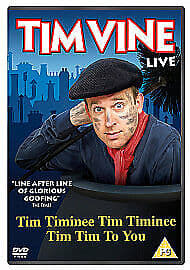 Tim Vine: Tim Timinee Tim Timinee Tim Tim to You DVD (2016) Tim Vine Cert PG Region 2