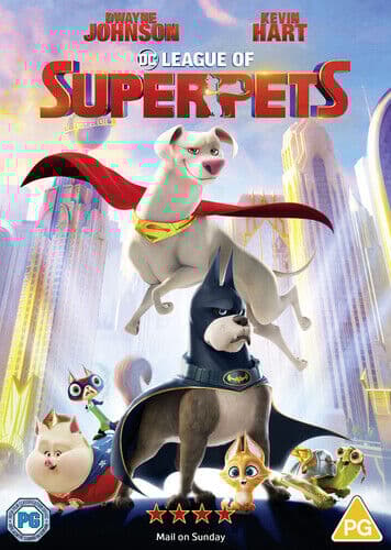DC League of Super-pets DVD (2022) Olivia Wilde, Stern (DIR) Cert PG Region 2