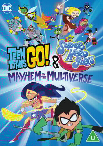 Teen Titans Go! & DC Super Hero Girls: Mayhem in the Multiverse DVD (2022) Matt Region 2