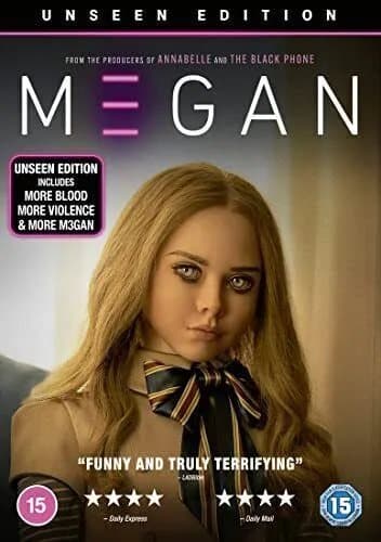 M3GAN DVD (2023) Allison Williams, Johnstone (DIR) Cert 15 Region 2