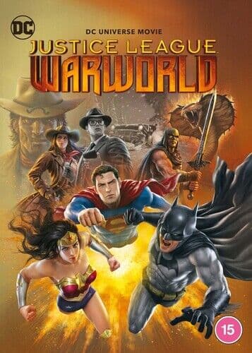 Justice League: Warworld DVD (2023) Jeff Wamester Cert 12 Region 2
