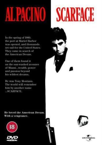 Scarface 1983 DVD Region 2
