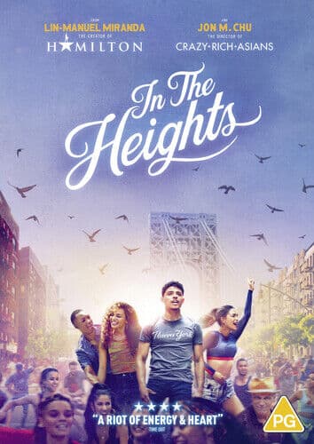 In the Heights DVD (2021) Anthony Ramos, Chu (DIR) Cert PG Region 2
