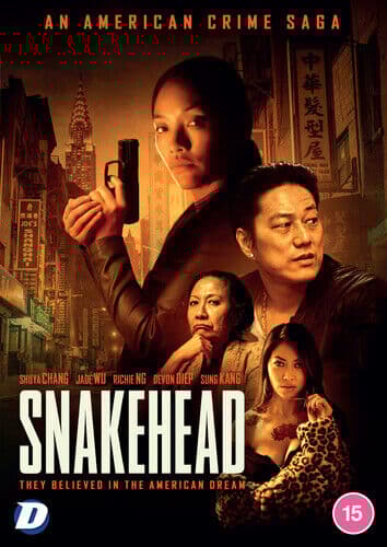 Snakehead DVD (2022) Sung Kang, Jackson Leong (DIR) Cert 15 Region 2