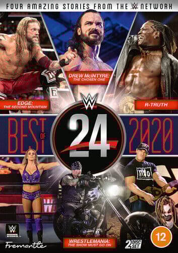 WWE: WWE24 - The Best of 2020 DVD (2021) Drew McIntyre Cert 12 2 Discs Region 2