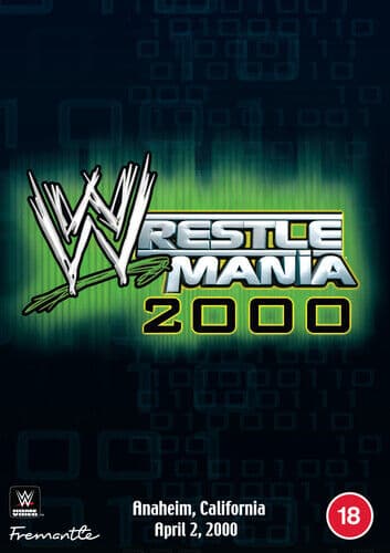 WWE: Wrestlemania 16 DVD (2021) Kurt Angle Cert 18 Region 2