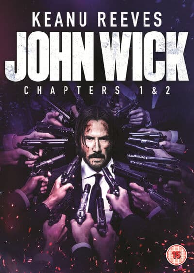John Wick: Chapters 1 & 2 DVD (2017) Keanu Reeves, Stahelski (DIR) Cert 15 2 Region 2