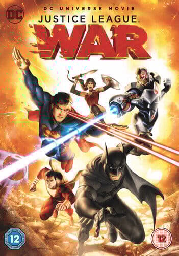 Justice League: War DVD (2018) Jay Oliva Cert 12 Region 2