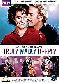 Truly Madly Deeply DVD (2018) Juliet Stevenson, Minghella (DIR) Cert PG Region 2