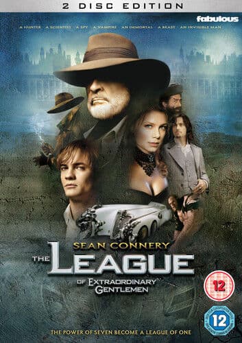 The League of Extraordinary Gentlemen DVD (2018) Sean Connery, Norrington (DIR) Region 2