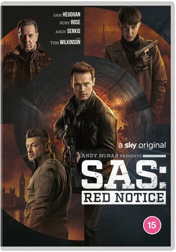 SAS: Red Notice DVD (2021) Sam Heughan, Martens (DIR) Cert 15 Region 2
