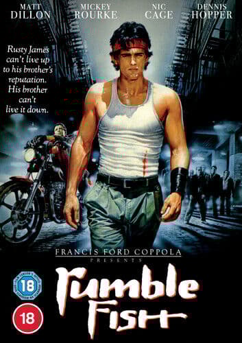 Rumble Fish DVD (2020) Laurence Fishburne, Coppola (DIR) Cert 18 Region 2