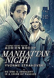 Manhattan Night DVD (2018) Adrien Brody, DeCubellis (DIR) Cert 15 Region 2