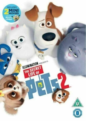 The Secret Life of Pets 2 2019 DVD Region 2