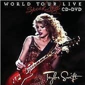 Taylor Swift : Speak Now World Tour Live CD Album with DVD 2 Discs (2011) Region 2