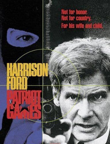 Patriot Games DVD (2003) Harrison Ford, Noyce (DIR) Cert 15 Region 2