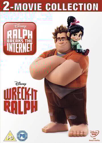 Wreck-it Ralph/Ralph Breaks the Internet DVD (2019) Rich Moore Cert PG 2 Discs Region 2