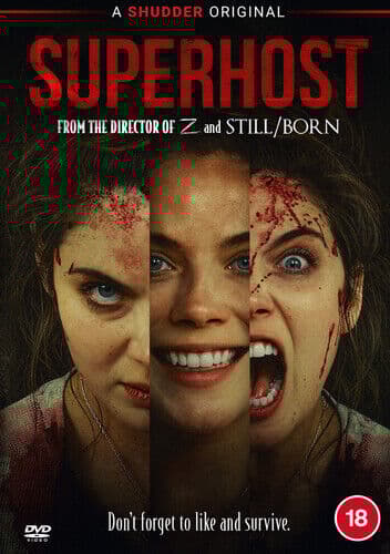 Superhost DVD (2022) Sara Canning, Christensen (DIR) Cert 18 Region 2