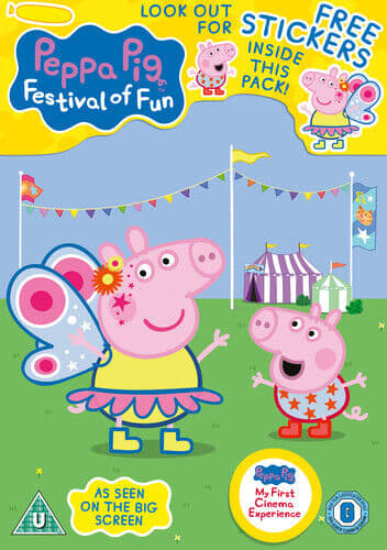 Peppa Pig: Festival of Fun DVD (2019) Neville Astley Cert U Region 2