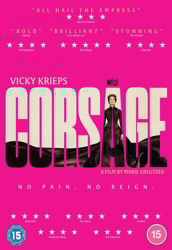 Corsage DVD (2023) Vicky Krieps, Kreutzer (DIR) Cert 15 Region 2
