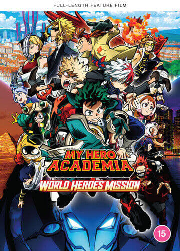 My Hero Academia: World Heroes’ Mission Blu-Ray (2022) Kenji Nagasaki Cert 15 Region 2