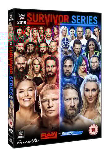 WWE: Survivor Series 2018 DVD (2019) Ronda Rousey Cert 15 Region 2
