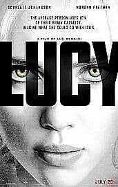 Lucy DVD (2015) Scarlett Johansson, Besson (DIR) Cert 15 Region 2