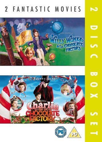 Willy Wonka and the Chocolate Factory/Charlie and The… DVD (2007) Gene Region 2