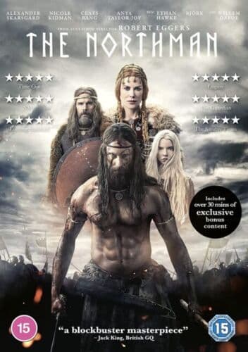 The Northman 2022 DVD Region 2