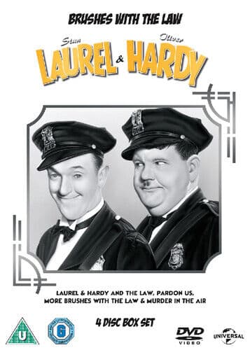 Laurel and Hardy: Brushes With the Law DVD (2018) Stan Laurel, Guiol (DIR) Cert Region 2