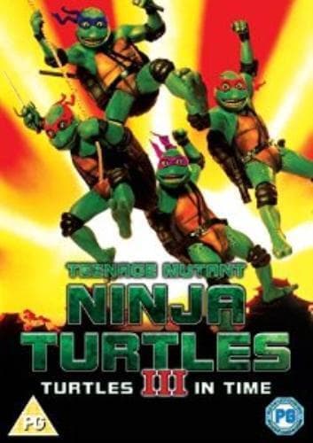 Teenage Mutant Ninja Turtles 3 - Turtles in Time DVD (2014) Elias Koteas, Region 2