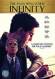 The Man Who K Infinity DVD (2016) Jeremy Irons, Brown (DIR) Cert 12 Region 2