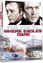 Where Eagles Dare 1968 2020 DVD Region 2