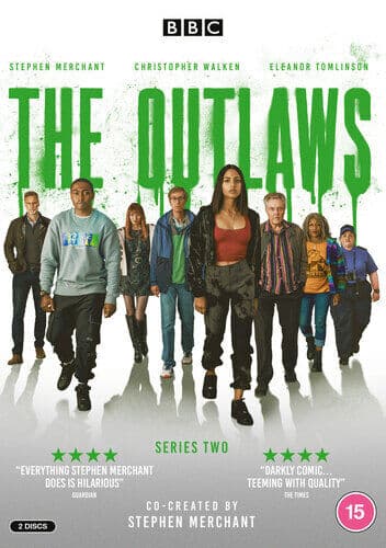 The Outlaws: Series 2 DVD (2022) Stephen Merchant Cert 15 2 Discs Region 2