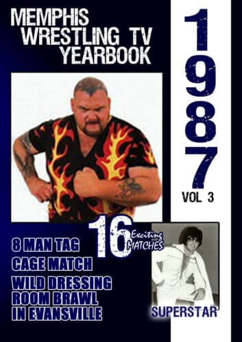 1987 Memphis Wrestling Tv Yearbook Vol 3 DVD Region 2